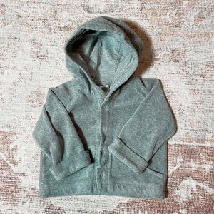 ••Baby Gap Hooded Button Up Cardigan
